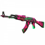 AK-47 | Neon Revolution (Battle-Scarred)