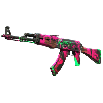 AK-47 | Neon Revolution (Battle-Scarred)