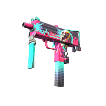 StatTrak™ MAC-10 | Neon Racer (Field-Tested)