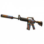 M4A1-S | Crystal Shard (Battle-Scarred)