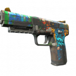 Five-SeveN | Fall Hazard (Battle-Scarred)