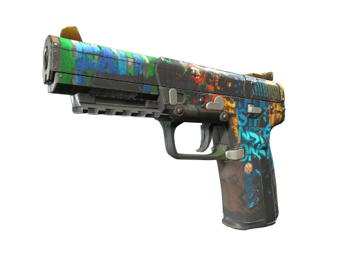 Five-SeveN | Fall Hazard (Battle-Scarred)