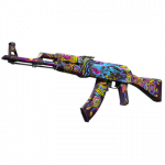 StatTrak™ AK-47 Night Wish (Well-Worn)