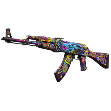 StatTrak™ AK-47 Night Wish (Well-Worn)
