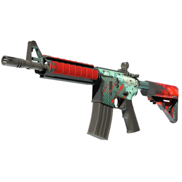 StatTrak™ M4A4 | Bullet Rain (Minimal Wear)
