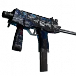 MP9 | Stained Glass (Battle-Scarred)