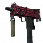 MAC-10 | Red Filigree (Factory New)