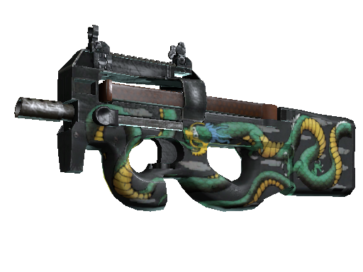 P90 | Emerald Dragon (Minimal Wear)