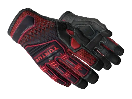 ★ Specialist Gloves | Crimson Kimono (Minimal Wear)