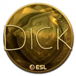 Sticker | DickStacy (Gold) | Katowice 2019