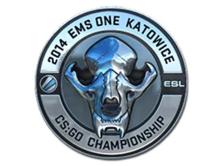 Sticker | ESL Skull (Foil) | Katowice 2014