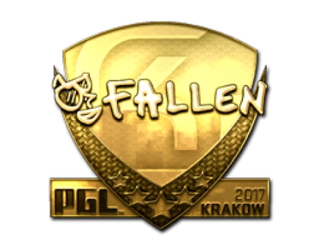 Sticker | FalleN (Gold) | Krakow 2017