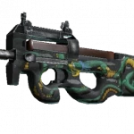 StatTrak™ P90 | Emerald Dragon (Field-Tested)